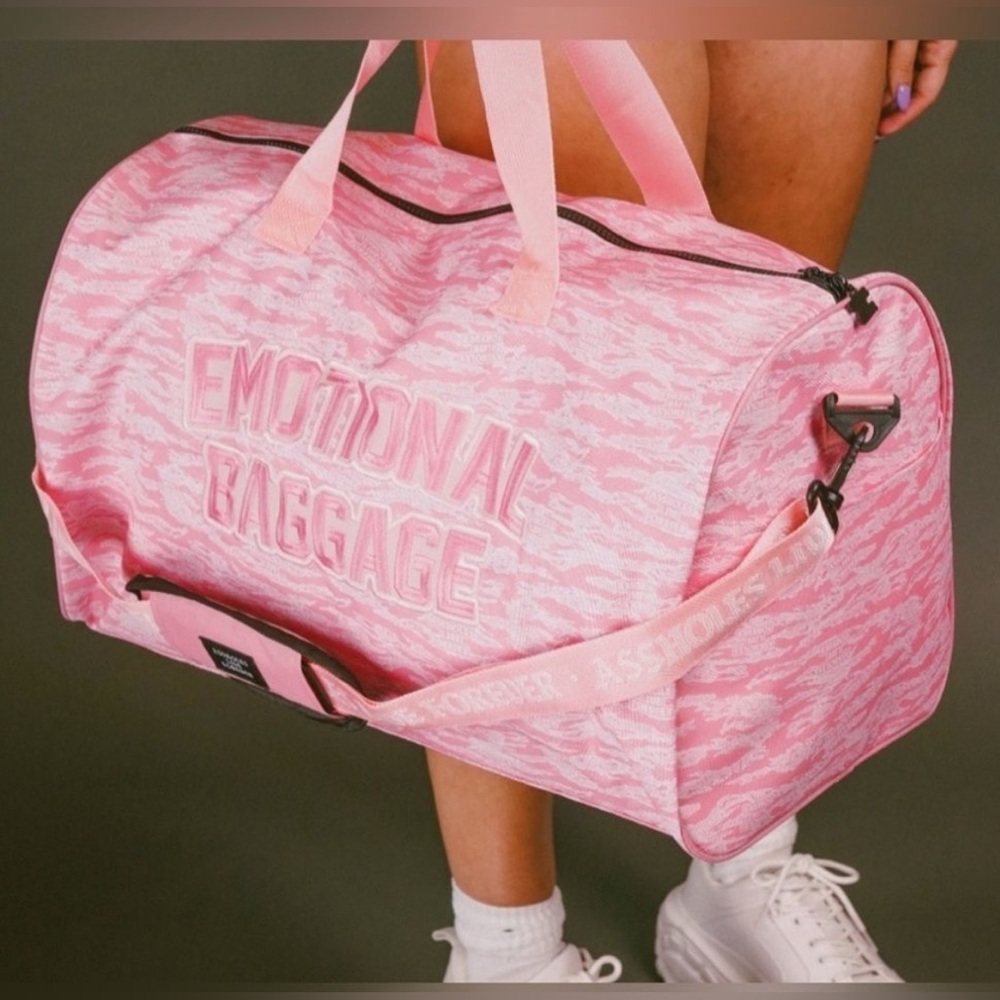 Assholes live forever duffel bag